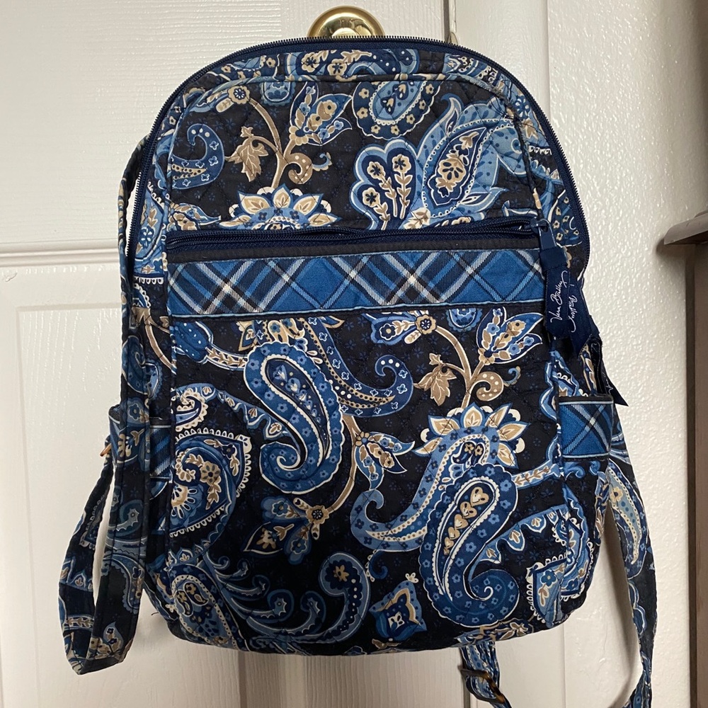 Blue Vera Bradley Mini Bakcpack